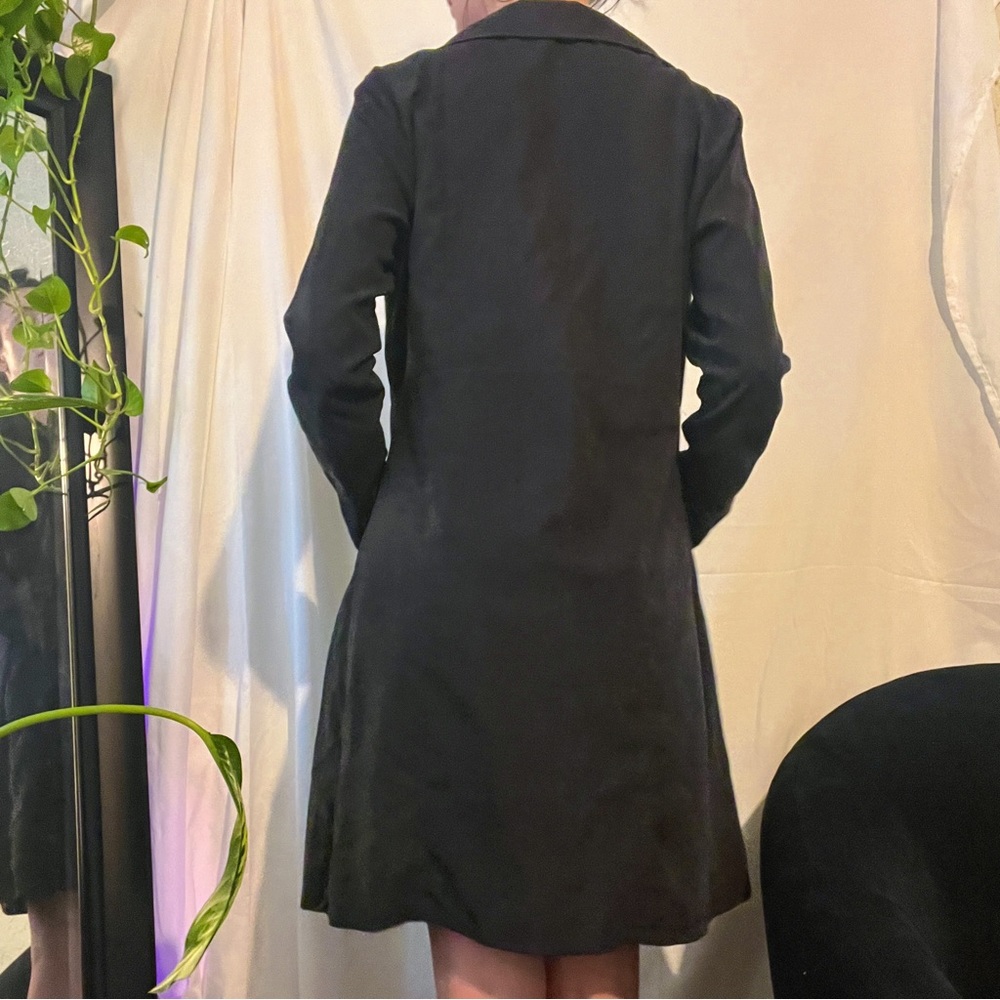 Double Breasted Pocket Side Coat - image 4